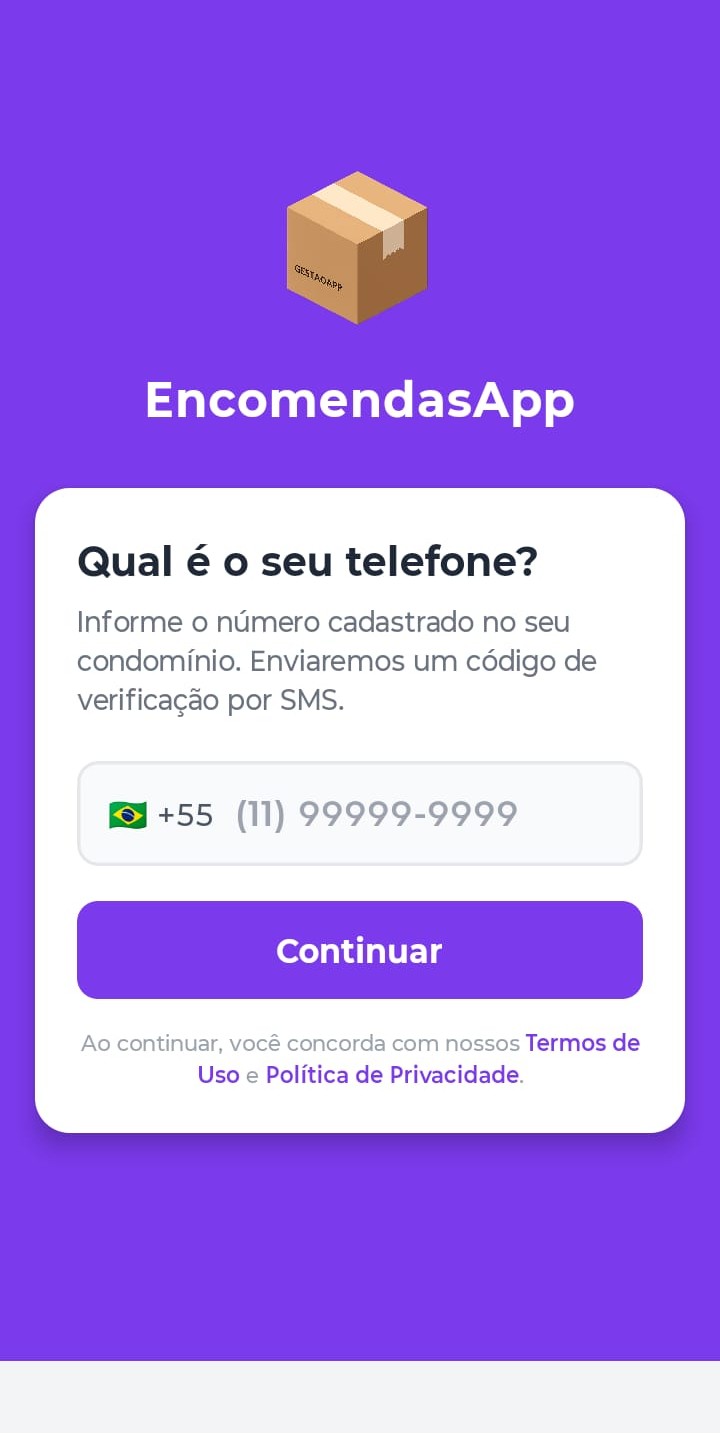 GestãoApp - Tela do Sistema 1